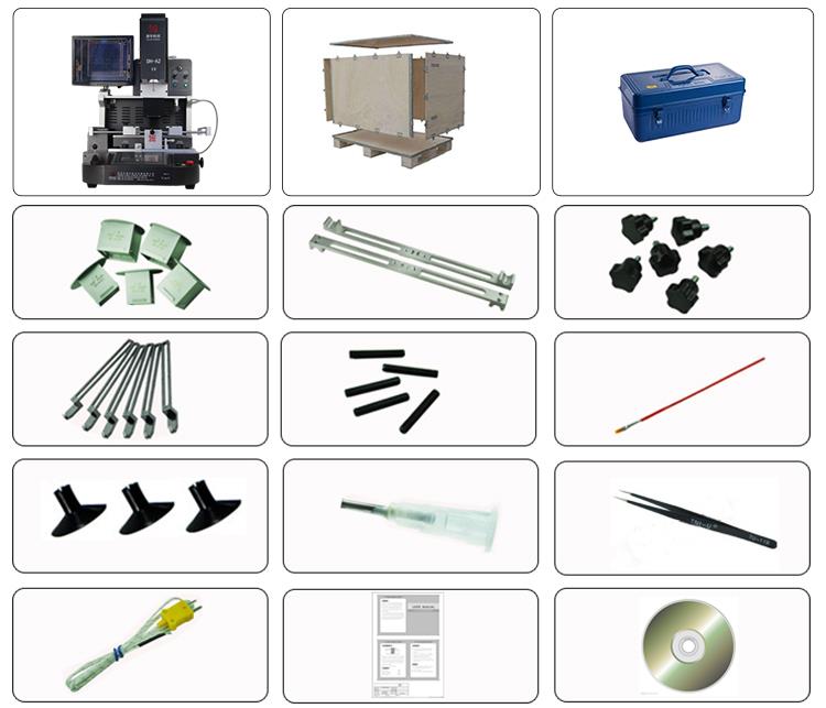 product-1-1 Semi Automatic Optical Alignment BGA Reballing Machine