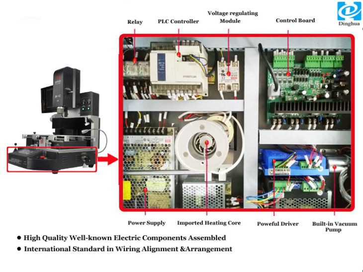 Bga Soldering Station Bga Rework Machine Bga Rework Reflow Station